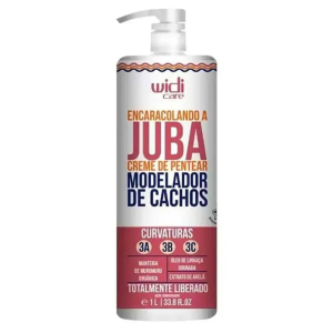 Creme De Pentear Modelador Widi Care Encaracolando Juba 1L