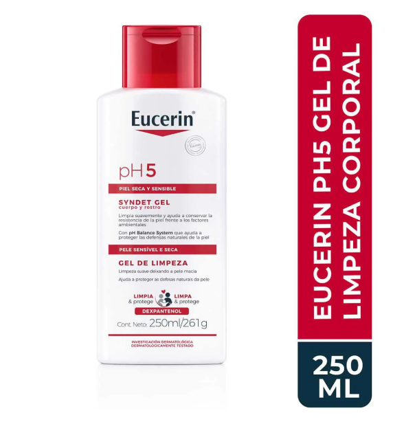 Gel de Limpeza Eucerin pH5 250ml - Imagem 4