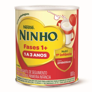 Fórmula Infantil Ninho Primeira Infância 1 a 3 Anos Nutri Fases 1+ 800g
