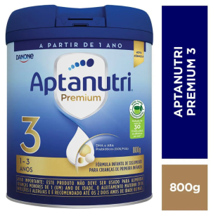 Aptanutri Premium 3 Fórmula Infantil 1 a 3 Anos 800g