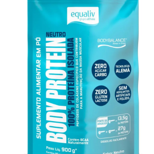 Equaliv Body Protein 100% Isolada Sabor Neutro 900g